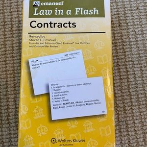 Emmanuel law in a flash- Contracts